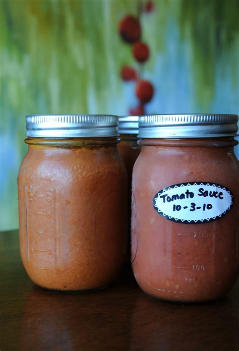 Barely sane....: Home Canned Tomato Sauce: It's A Good Thing