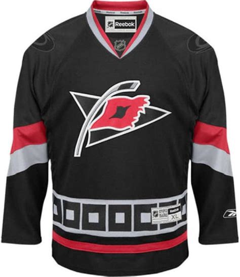 Amazon.com : NHL Carolina Hurricanes Premier Jersey, Black : Sports Fan ...