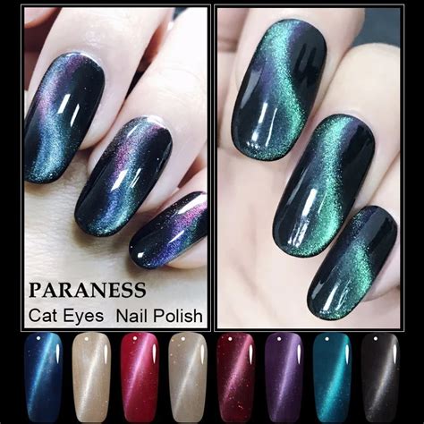 Aliexpress.com : Buy Paraness Colorful UV Gel Varnish for Manicure Printing Magnetic 3D Cat Eye ...