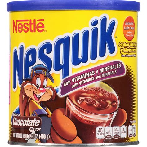 Nesquik Chocolate Powder 14.1 oz 14.1 oz - Walmart.com