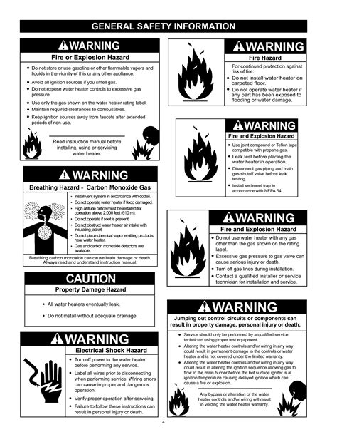 American Water Heater Heavy Duty Commercial Gas BCG3 User Manual