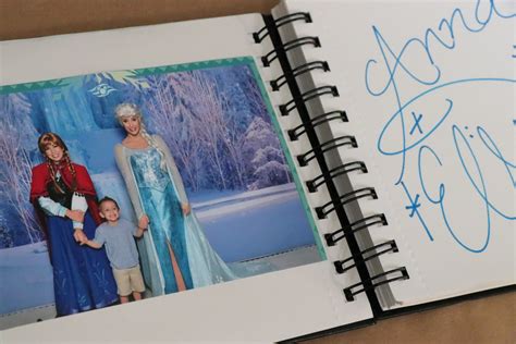 DIY Disney Autograph Book - Re-Fabbed