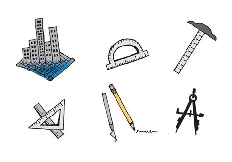 Free Architecture Tools Vector Series 90098 Vector Art at Vecteezy