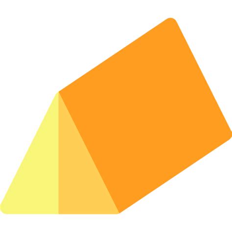 Triangular prism - Free shapes and symbols icons