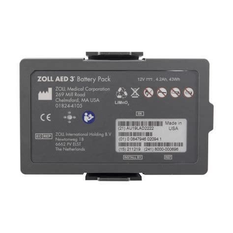 Zoll AED 3 Defibrillator Battery Pack