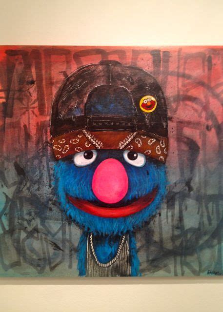 Sesame Street Meets Graffiti in 10 Awesome Artworks by L.A.'s Seventh ...