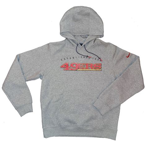 Nike San Francisco 49ers Fleece Hoodie - Established 1946