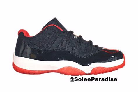 Jordan 11 Bred Low GS – SoleParadise