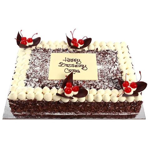 Black Forest Birthday Cake - Cake House Online