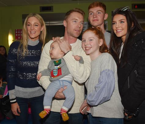 PICS: Ronan Keating shows off baby son Cooper at annual Christmas Ward ...