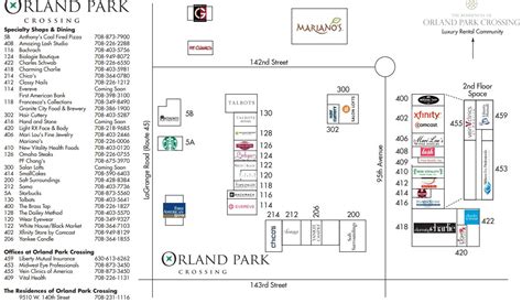 Navigating The Expanse: A Comprehensive Guide To The Orland Park Mall Map - Texas Fault Lines ...