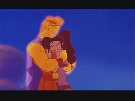 Disney Couples Hercules and Megara (Meg) in "Hercules"