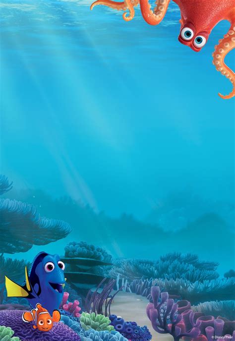 Finding Nemo Dory Background - 736x1069 - Download HD Wallpaper ...