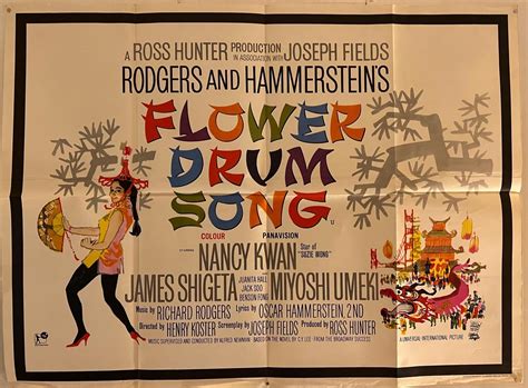 Flower Drum Song Original British Quad Poster - Blue Robin Collectables