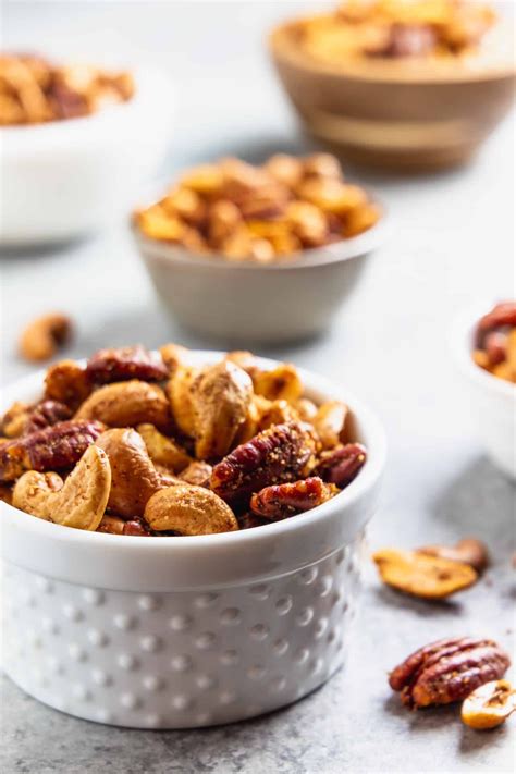 Sweet and Spicy Mixed Nuts | Sweet and spicy, Easy holiday recipes, Healthy holiday recipes