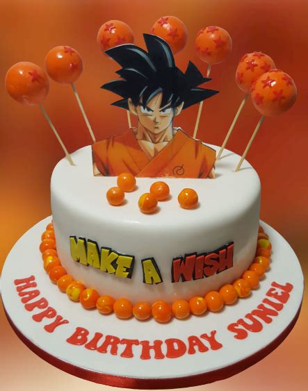 Dragon Ball Z Birthday Cake CB-NC026 - Cake Boutique