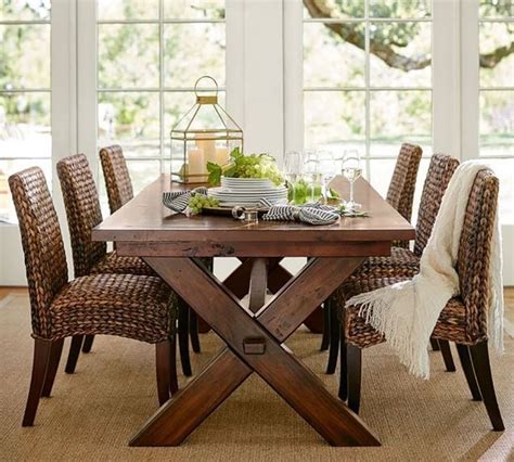 11 muebles de ratán y mimbre para tu hogar | Harvest table dining room, Farmhouse dining room ...