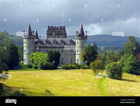 Inveraray castle, Scotland Stock Photo - Alamy