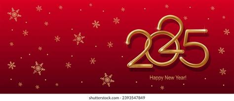 2025 Happy New Year Hand Lettering Stock Vector (Royalty Free ...