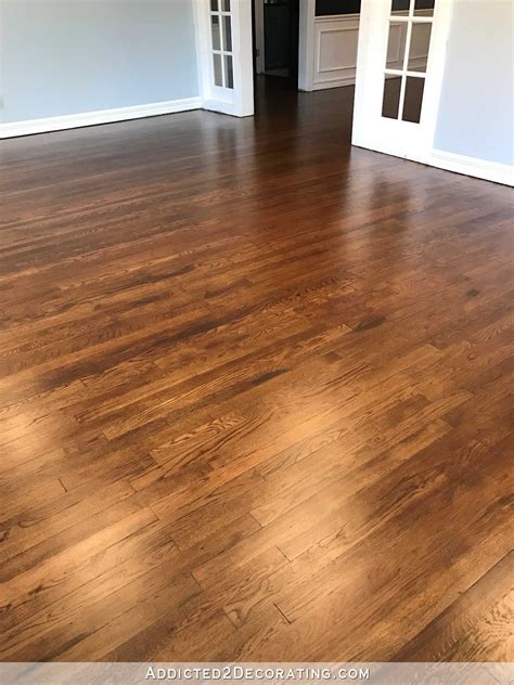 My Newly Refinished Red Oak Hardwood Floors | Red oak hardwood floors ...