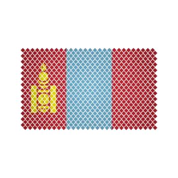 Mongolia Flag Vector, Mongolia, Flag, Mongolia Flag PNG and Vector with ...