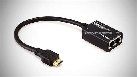 HDMI Over Ethernet Adapter Extends HDMI Connections Up to 98 Feet ...