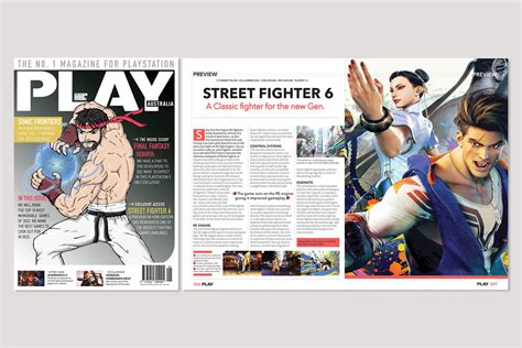 Play Magazine Cover on Behance