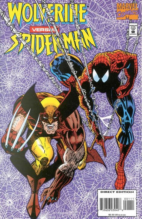 Wolverine vs. Spider-Man (1995) comic books