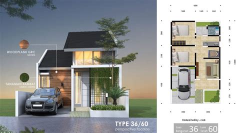 13 Contoh Gambar Rumah Type 36, Ukuran, Denah, beserta Perkiraan Harganya – Blog Mamikos