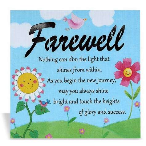 Coworker Farewell Inspirational Quotes - Best Goodbye Quotes And Farewell Wishes Sayings For ...