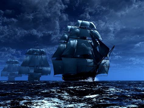 Download Fantasy Ship HD Wallpaper