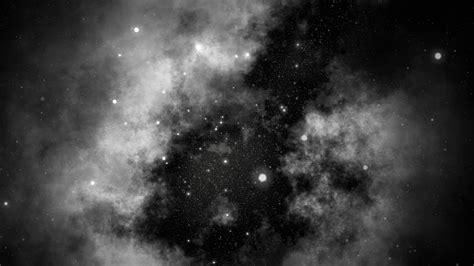 slow-motion-serene-deep-space-galaxy-and-stars-background-black-and ...