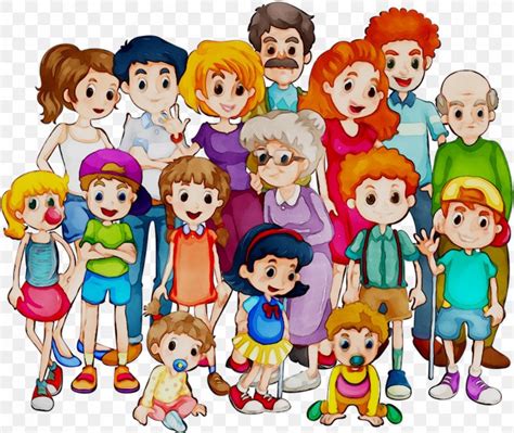 Clipart Extended Family