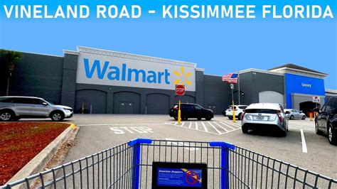 Shopping at Walmart Supercenter on Vineland Road in Kissimmee Florida ...