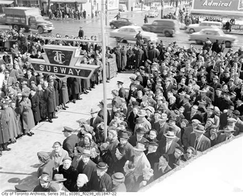 The history of when Toronto got its first subway