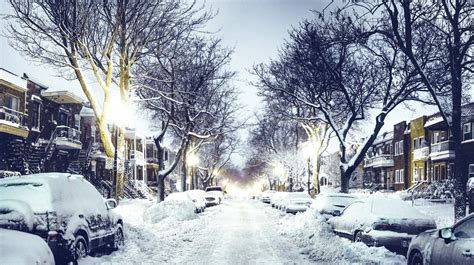 Snow In City Wallpapers - Wallpaper Cave