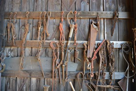 Free Images : wood, vintage, chain, tool, beam, metal, room, oregon ...