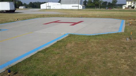 Advanced Pavement Marking® - Helicopter Landing Zone Markings