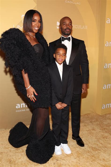 Kelly Rowland Attends amfAR Gala With Husband and Son Titan | POPSUGAR ...