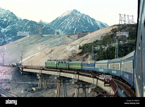 The Baikal-Amur Mainline (BAM) railway Stock Photo, Royalty Free Image ...