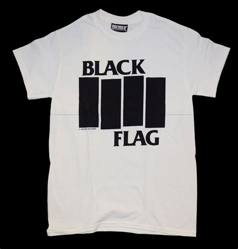 Black Flag Bars Shirt Fully Licensed Punk Rock