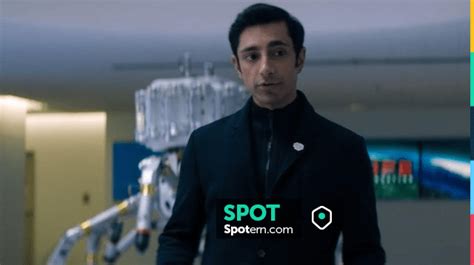 Skopes madrid Suit Jack­et Dark­est Blue Navy worn by Carlton Drake / Riot (Riz Ahmed) in Venom ...