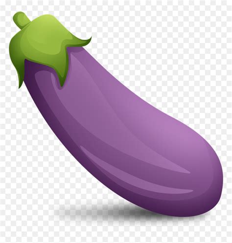 Eggplant Emoji Png - Eggplant Emoji Transparent Background, Png Download - vhv