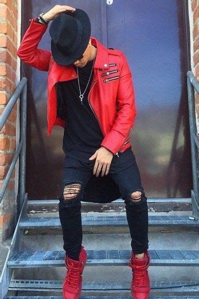 Sneakers red outfit men fashion styles 52+ Ideas | Sneakers outfit men, Denim jeans ripped, Mens ...