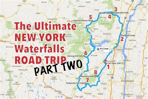 The Ultimate Downstate New York Waterfalls Road Trip Is A Wonderful Little Trip | Road trip, Ny ...