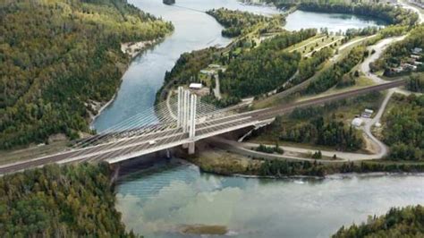 Ontario's Nipigon River bridge fails, severing Trans-Canada Highway ...