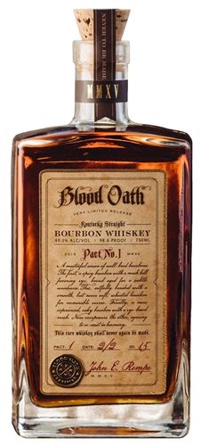 Blood Oath Bourbon Whiskey Buy Online Max Liquor for Sale