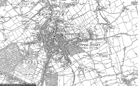 Old Maps of Redditch, Hereford & Worcester - Francis Frith