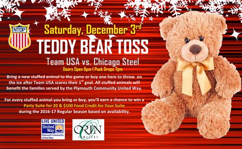 Teddy Bear Toss Set for Saturday Night