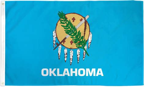 Oklahoma State Flag 3x5ft Polyester | OfficialFlagpole.com ...